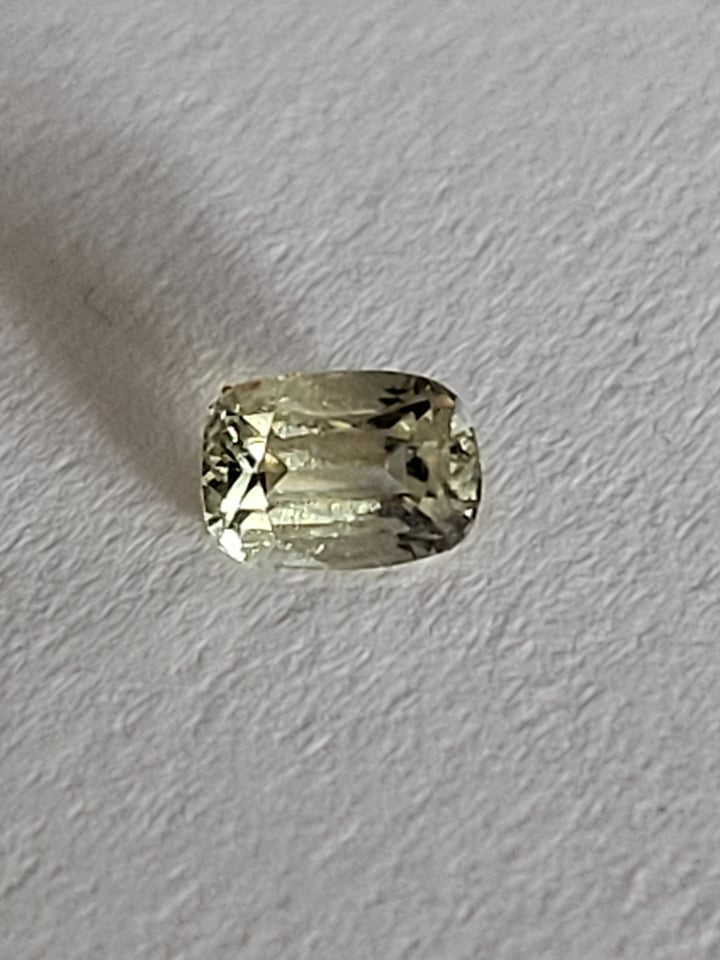 1.10ct Pastel Lemon Sapphire